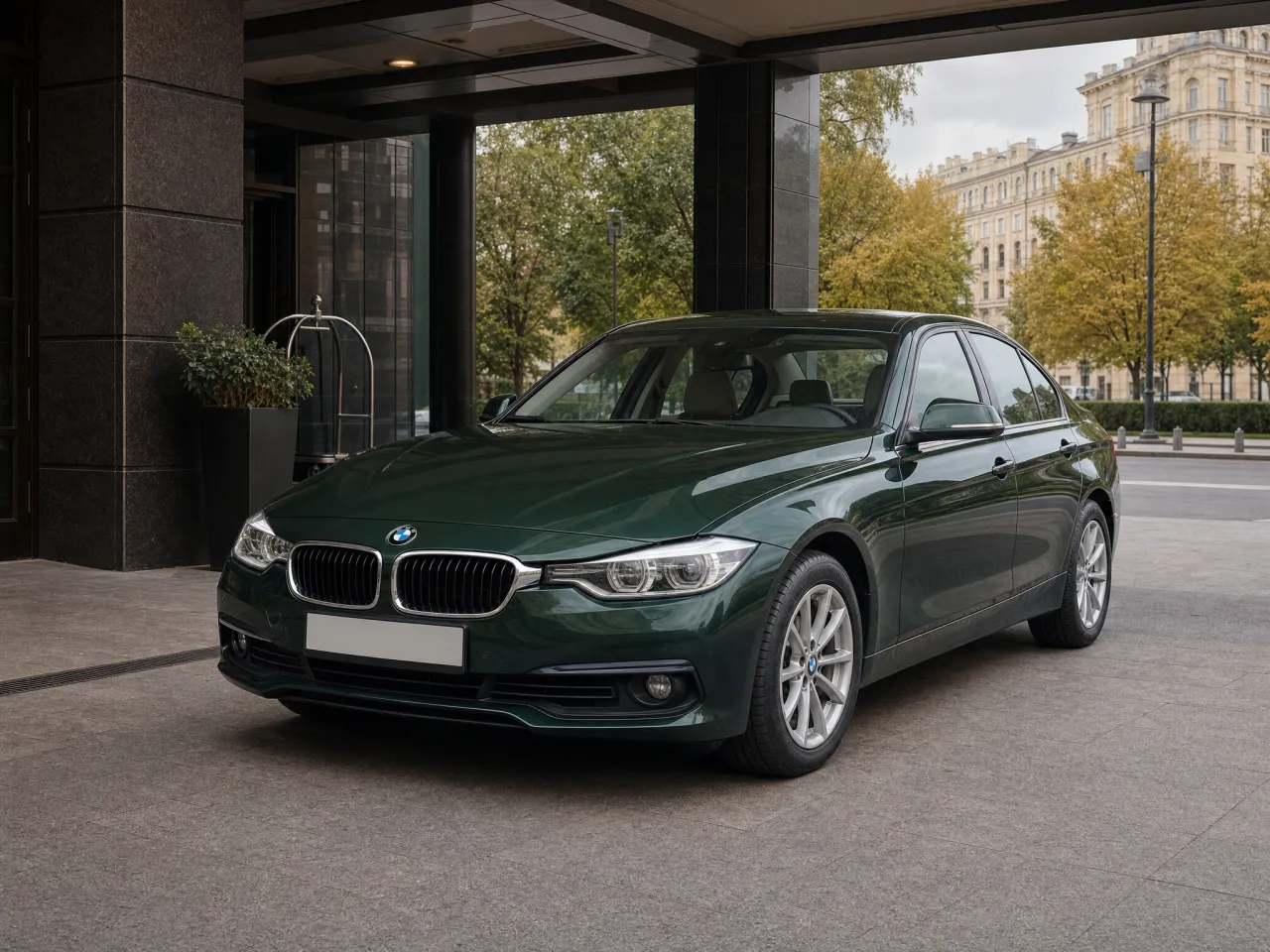 BMW 3 серии — спереди