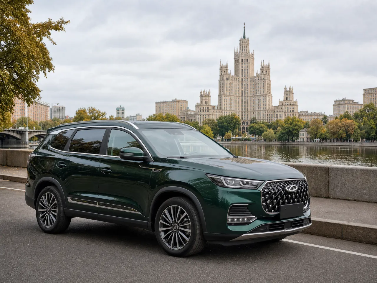 Chery Tiggo 8 Pro Max — спереди