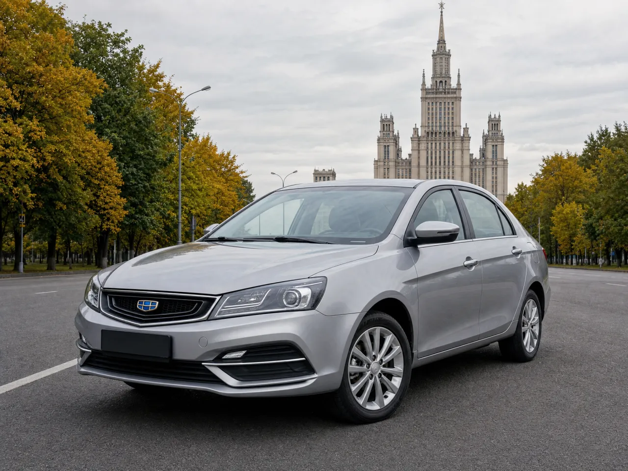 Geely Emgrand — спереди