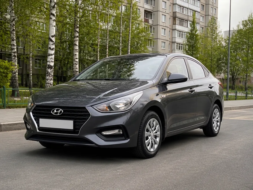 Hyundai Solaris — аренда авто в Москве