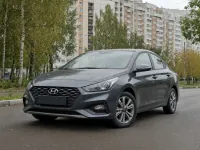 Hyundai Solaris — спереди