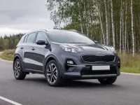 Kia Sportage — спереди
