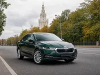 Škoda Octavia — спереди